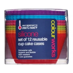 Caissette à cupcake silicone x12 - Colourworks