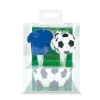 Caissette et cake topper Football x24 - ScrapCooking