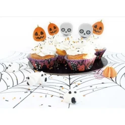 Caissette et cake topper Halloween x24 - ScrapCooking