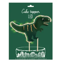 Cake topper Led Dinosaure - ScrapCooking