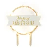Cake Topper LED Joyeux Anniversaire - ScrapCooking