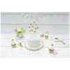 Cake Toppers étoiles dorées x10 20cm - ScrapCooking