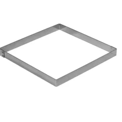 Carré à tarte inox 14cm