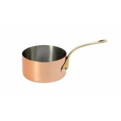 Casserole cuivre inox queue laiton 14cm De Buyer