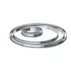 Cercle a tarte bord roulé perforé 26cm - De Buyer