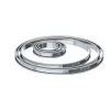 Cercle a tarte bord roulé perforé 28cm - De Buyer