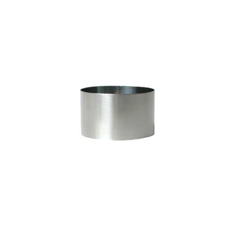 Cercle à mousse inox 7,5cm - Chevalier