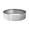Cercle à Mousse Inox 18 cm x H 4,5 cm - Gobel