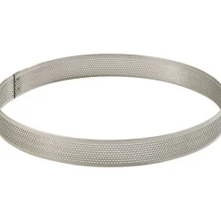 Cercle perforé inox 16cm H2cm - Mallard Ferrière