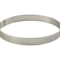 Cercle perforé inox 20cm H2cm - Mallard Ferrière