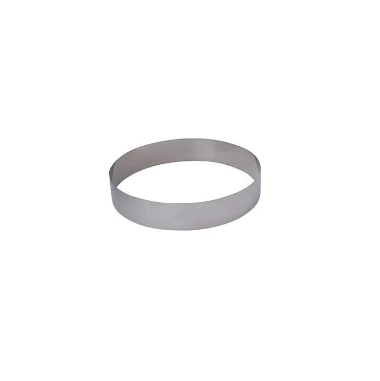 Cercle pâtisserie mousse et entremet 12cm H4,5cm - De Buyer