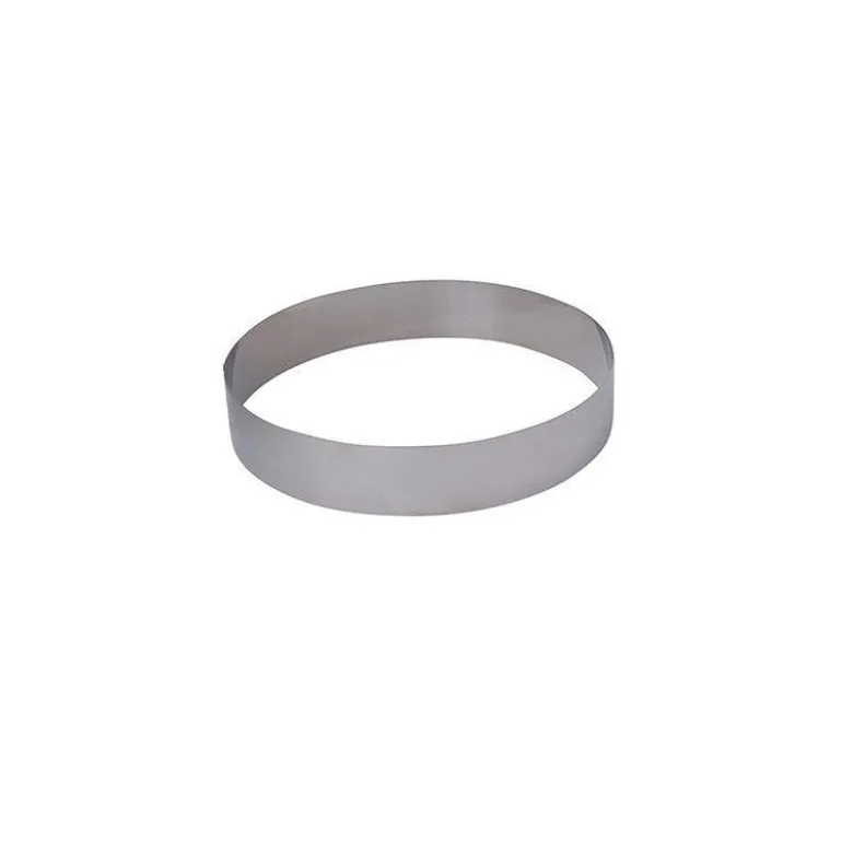 Cercle pâtisserie mousse et entremet 14cm H4,5cm - De Buyer
