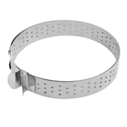 Cercle à tarte extensible perforé - Scrapcooking