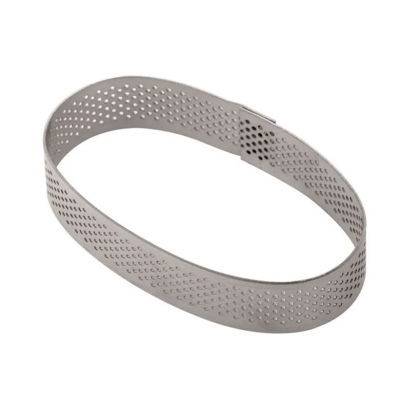 Cercle à tarte ovale micro-perforé - Pavoni Italia