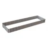 Cercle à tarte rectangle perforé 35cm H3cm - De Buyer