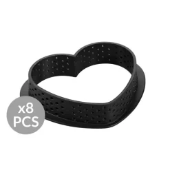 Cercle Tarte Ring Amore 8cm x8 - Silikomart Professional