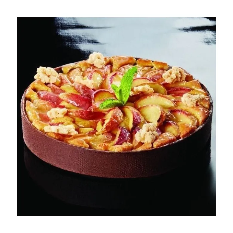 Cercle à tarte rond micro-perforé 15cm - Pavoni Italia