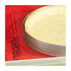 Cercle à tarte rond micro-perforé 19cm - Pavoni Italia