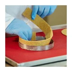 Cercle à tarte rond micro-perforé 19cm - Pavoni Italia
