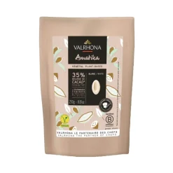 Chocolat de Couverture Blanc Amatika 35% 250g - Valrhona
