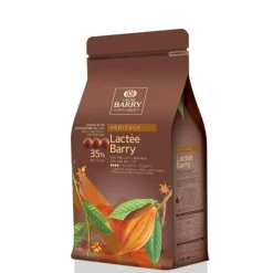 Chocolat de Couverture Lactée Barry 35,3% 5kg - Cacao Barry