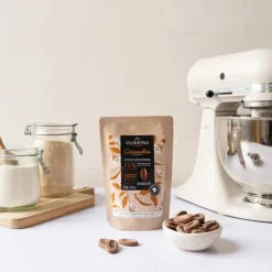 Chocolat de Couverture Lait Caramelia 36% 250g - Valrhona