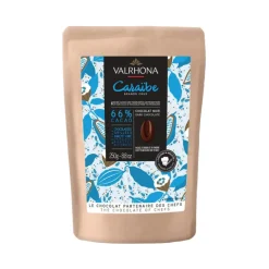 Chocolat de Couverture Noir Caraïbe 66% 250g - Valrhona