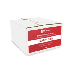 Chocolat Noir en Pistoles Boudji 63% 5 kg - Villars