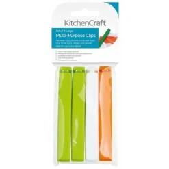 Clips fermeture de sac x4 - Kitchen Craft