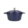 Cocotte fonte d'aluminium 24cm Bleu - MasterClass