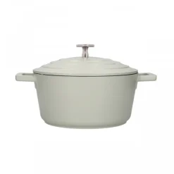 Cocotte fonte d'aluminium 24cm Menthe - MasterClass