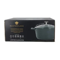 Cocotte fonte d'aluminium 24cm vert - MasterClass