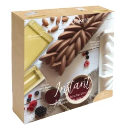 Coffret bûche instant - 3 moules de Noël avec insert - ScrapCooking
