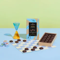 Coffret 15 Carrés Chocolat Noir Grands Crus - Valrhona
