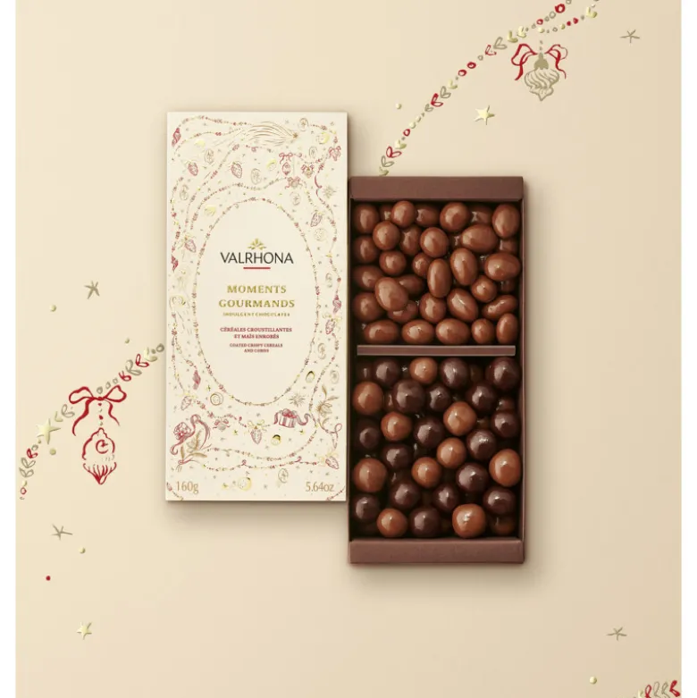 Coffret Chocolat Noël Moments Gourmands 160 g - Valrhona