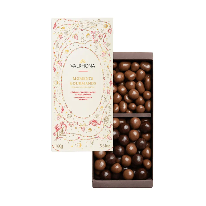 Coffret Chocolat Noël Moments Gourmands 160 g - Valrhona