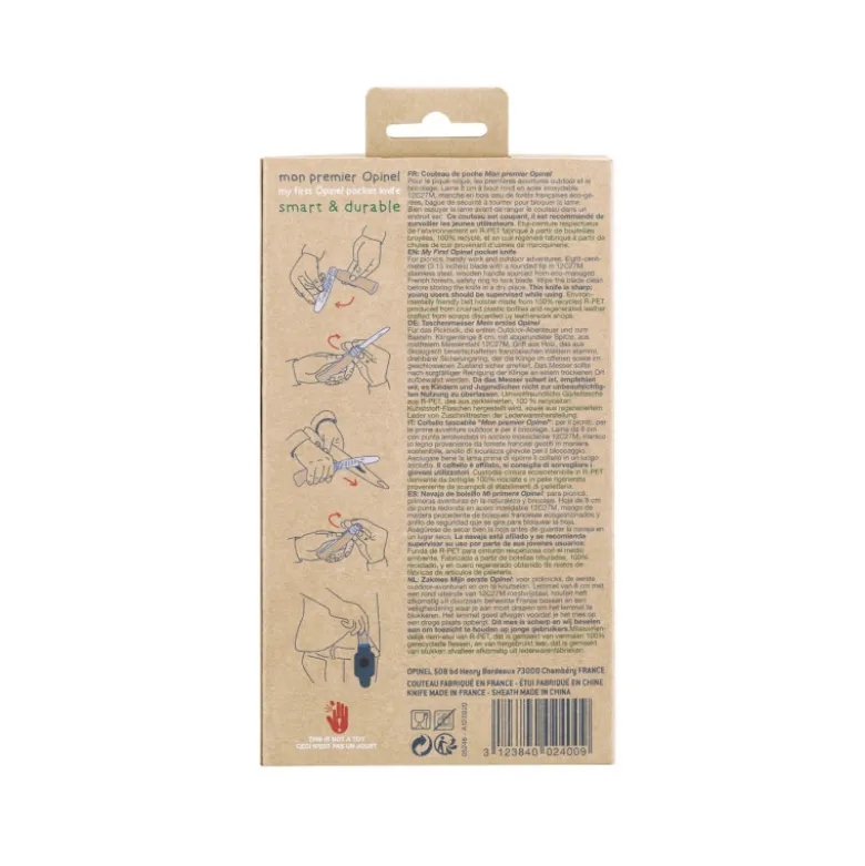 Coffret Couteau de Poche et Étui Mon Premier Opinel N°7 - Opinel