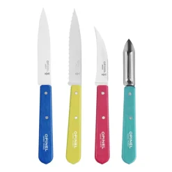 Coffret Couteaux de Cuisine et Éplucheur Pop 80 Les Essentiels - Opinel