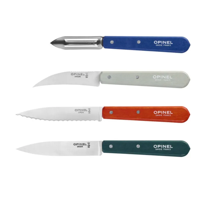 Coffret Couteaux de Cuisine et Éplucheur Primo Les Essentiels - Opinel