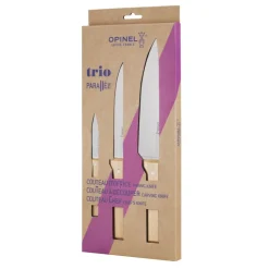 Coffret Couteaux de Cuisine Trio Parallèle - Opinel