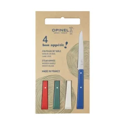 Coffret Couteaux de Table Bistrot Bon Appétit ! x4 - Opinel