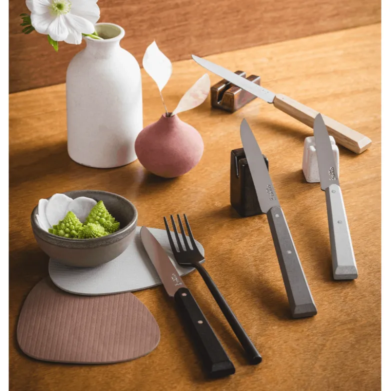 Coffret Couteaux de Table Minéral Bon Appétit ! x4 - Opinel
