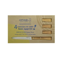 Coffret Couteaux de Table Sud Bon Appétit ! x4 - Opinel