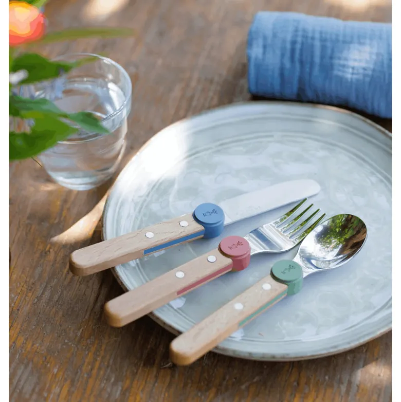 Coffret Couverts pour Enfant Panaché Le Petit Gourmet - Opinel