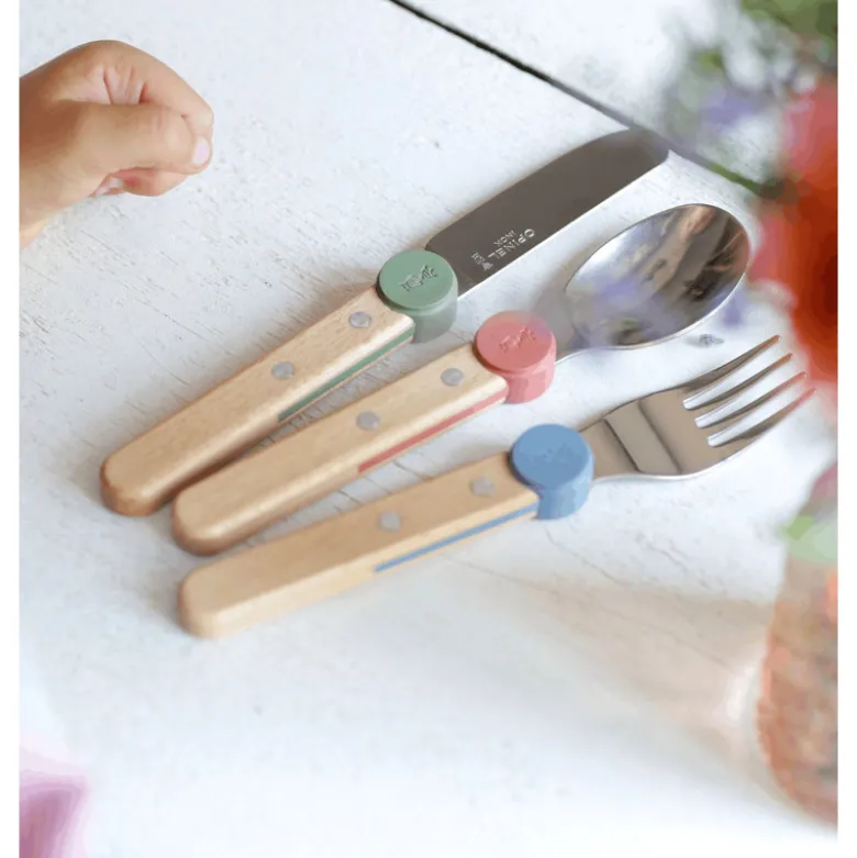 Coffret Couverts pour Enfant Panaché Le Petit Gourmet - Opinel