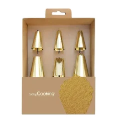 Coffret douille dorée x6 - ScrapCooking