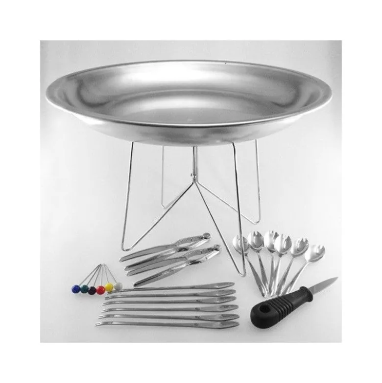 Coffret plateau crustacés 23 pièces - Lebrun