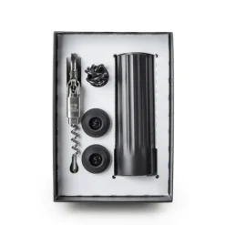 Coffret Pompe à Vin Electrique ABS + Tire-Bouchon Clavelin - Peugeot