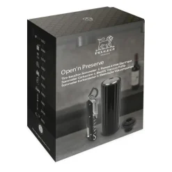 Coffret Pompe à Vin Electrique ABS + Tire-Bouchon Clavelin - Peugeot