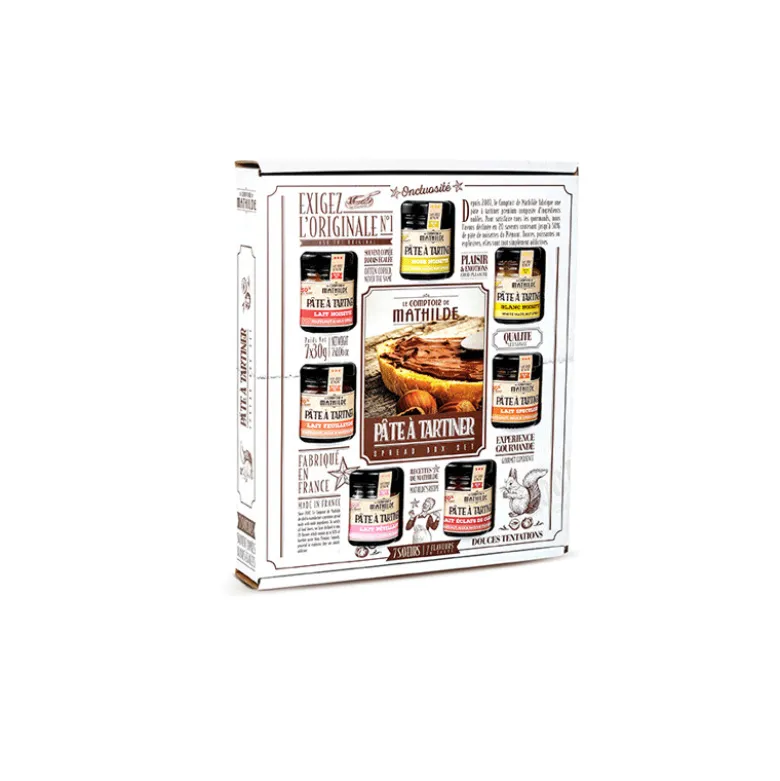 Coffret Semainier pâte à tartiner 7x30g - Le Comptoir de Mathilde